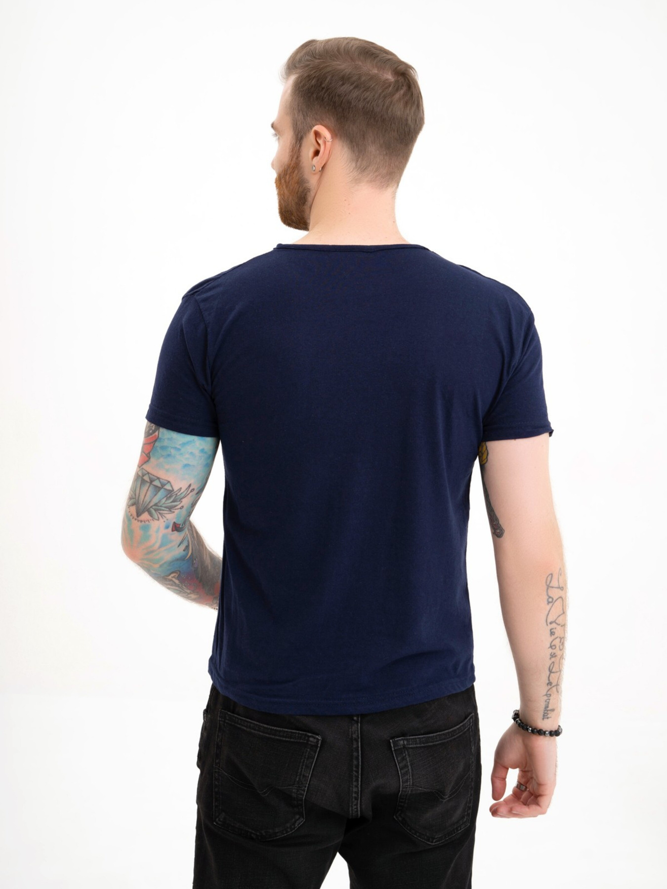 Футболка ISSA Plus модель GN4-120_darkblue Фото