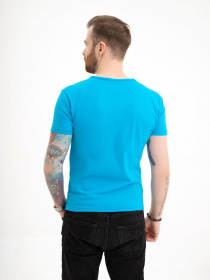 Футболка ISSA Plus модель GN4-122_lightblue Фото