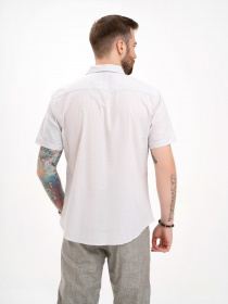 Рубашка повседневная ISSA Plus модель GN4-131_grey Рубашка повседневная ISSA Plus модель GN4-131_grey Фото