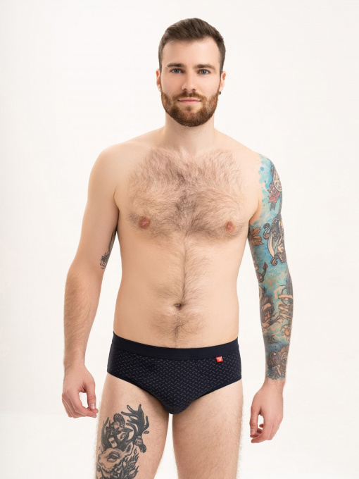 Труси ISSA Plus модель GN5-190_darkblue Фото