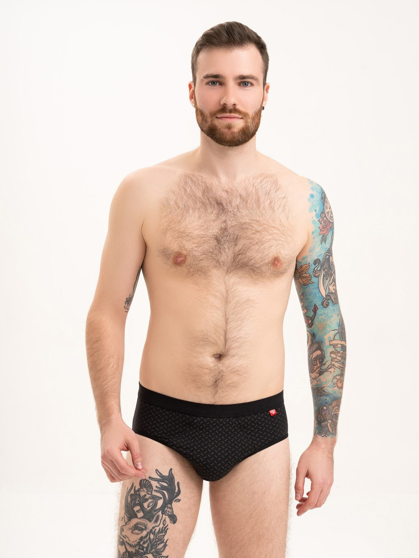 Труси ISSA Plus модель GN5-190_black Фото