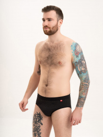 Трусы ISSA Plus модель GN5-190_black Трусы ISSA Plus модель GN5-190_black Фото