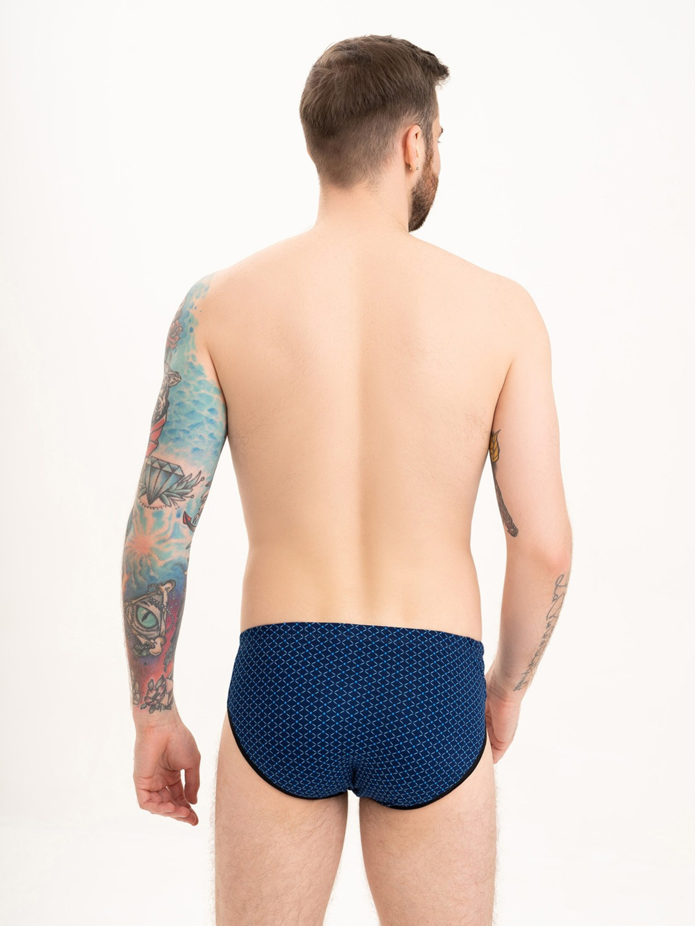 Трусы ISSA Plus модель GN5-191_darkblue Фото