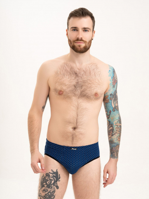 Труси ISSA Plus модель GN5-191_darkblue Фото