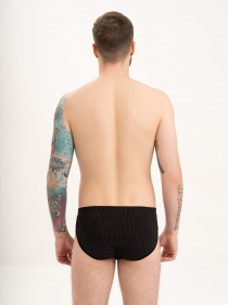 Трусы ISSA Plus модель GN5-191_black Фото