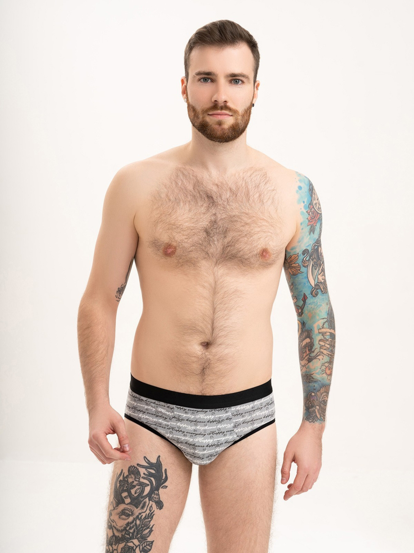 Труси ISSA Plus модель GN5-193_grey Фото