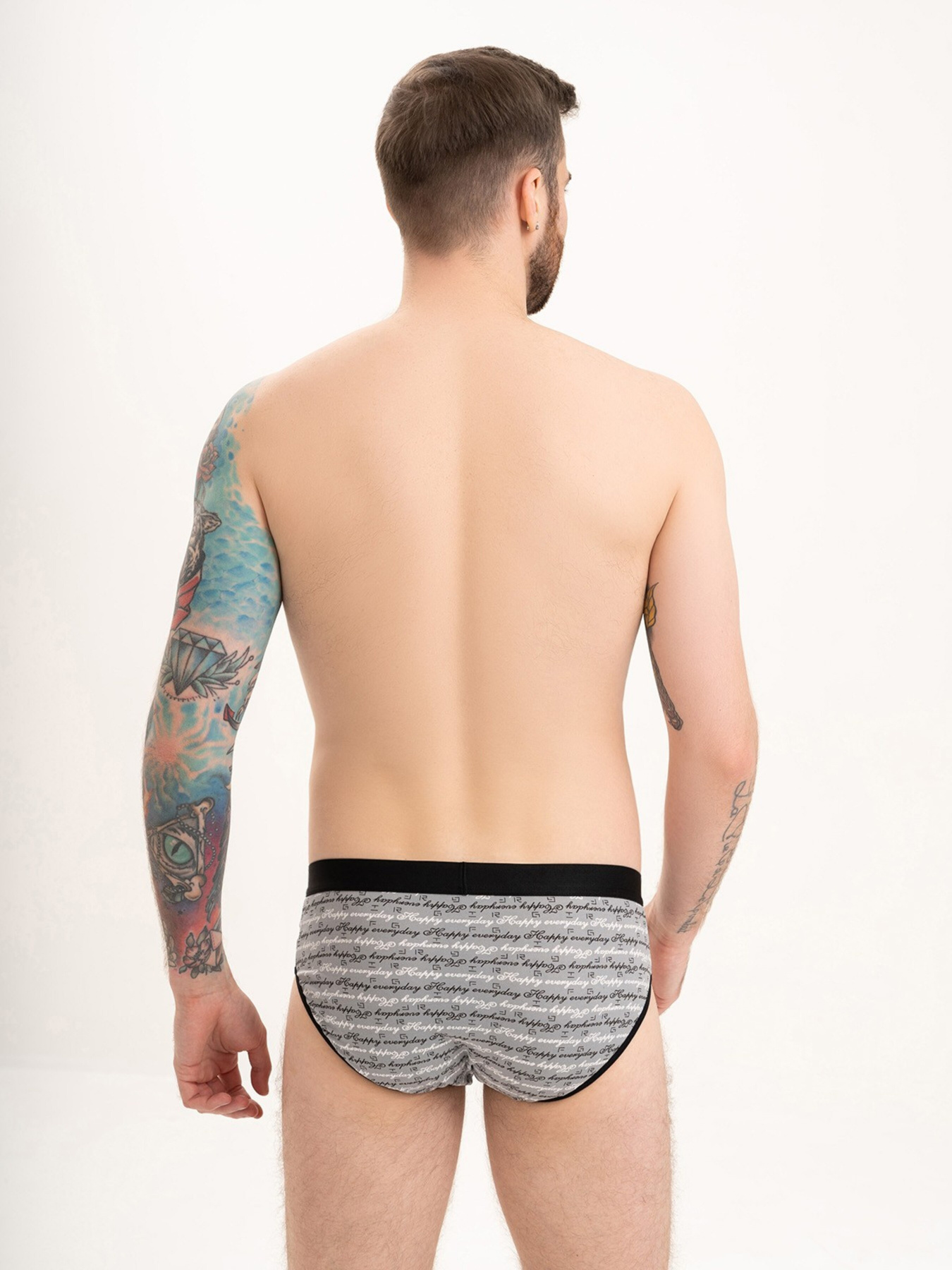 Трусы ISSA Plus модель GN5-193_grey Фото