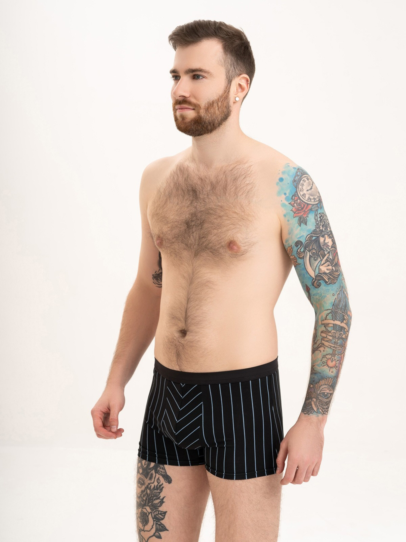 Трусы ISSA Plus модель GN5-198_blackblue Трусы ISSA Plus модель GN5-198_blackblue Фото