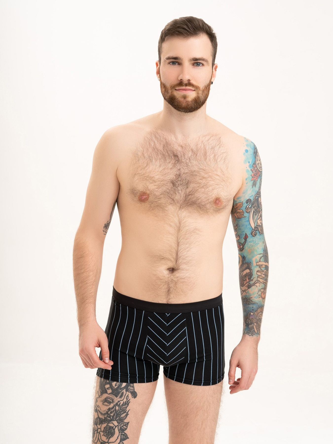 Трусы ISSA Plus модель GN5-198_blackblue Трусы ISSA Plus модель GN5-198_blackblue Фото