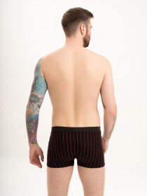 Трусы ISSA Plus модель GN5-198_blackred Фото