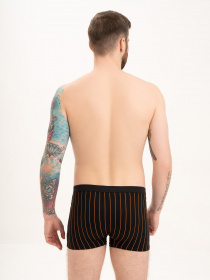 Трусы ISSA Plus модель GN5-198_blackorange Фото