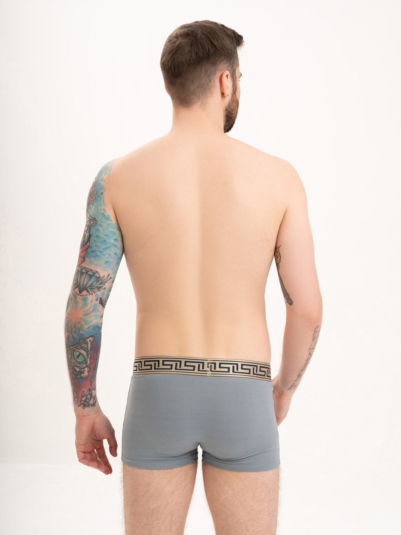 Трусы ISSA Plus модель GN5-199_grey Фото