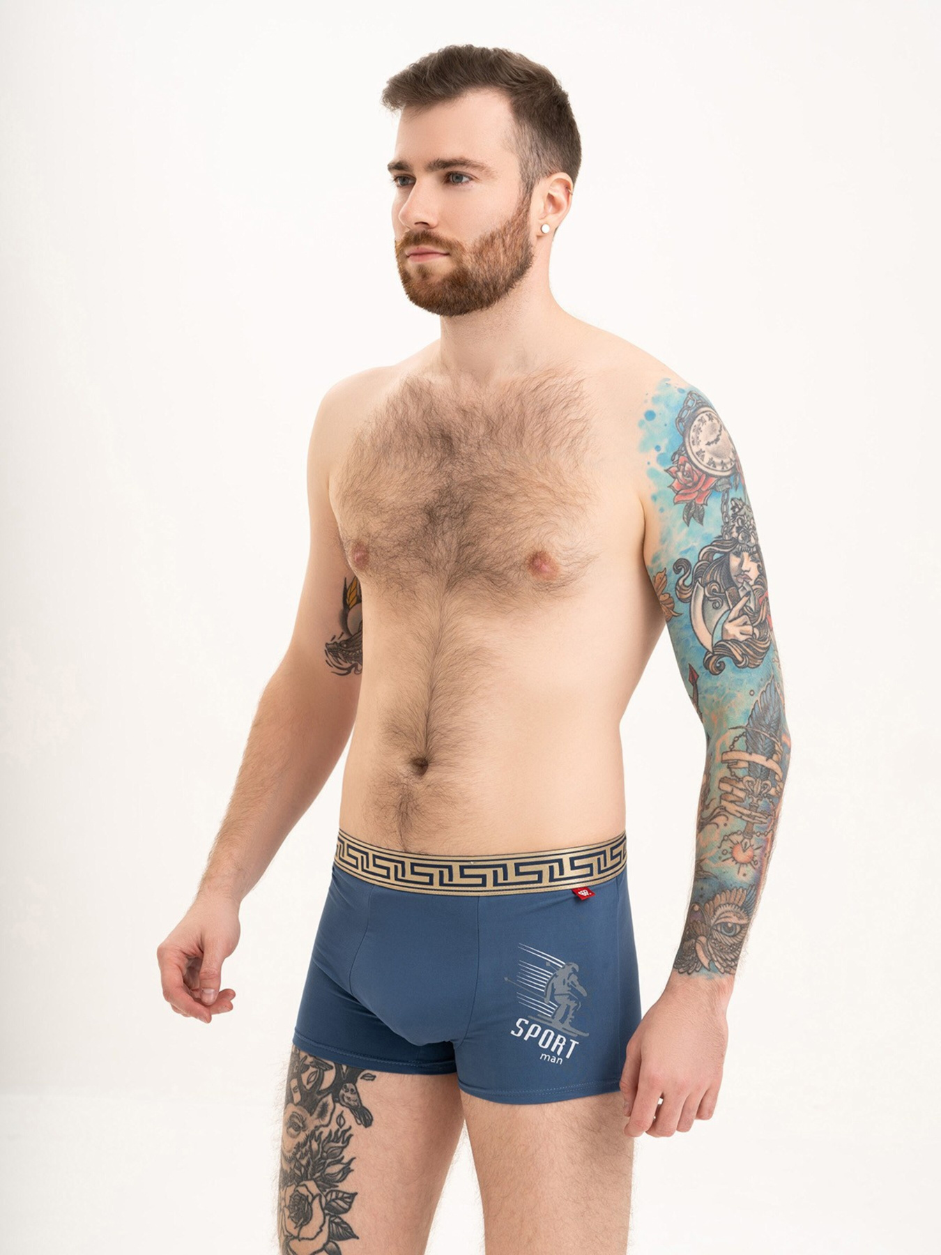 Трусы ISSA Plus модель GN5-199_blue Фото