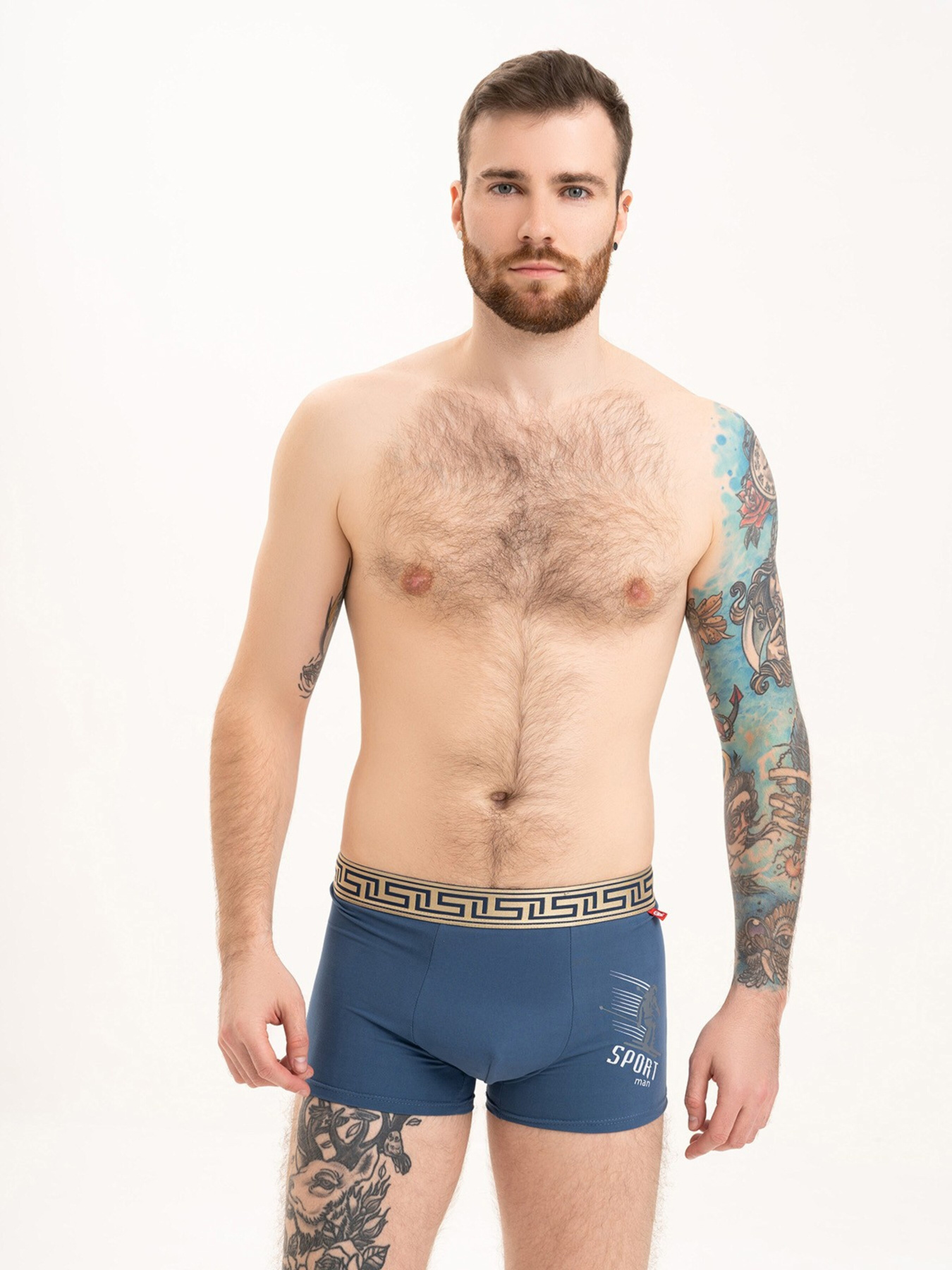 Трусы ISSA Plus модель GN5-199_blue Фото