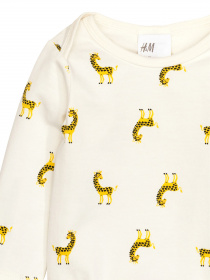 Боди для младенцев H&M модель 39100 Фото