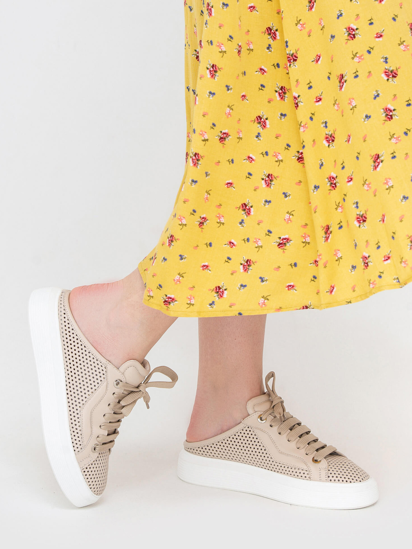 Мюлі Gem модель 0121X-9W-cream Фото