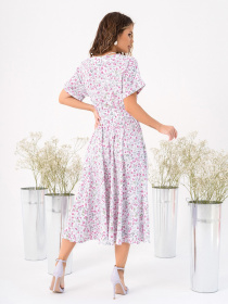 Сукня міді ISSA Plus модель 13999_white Фото