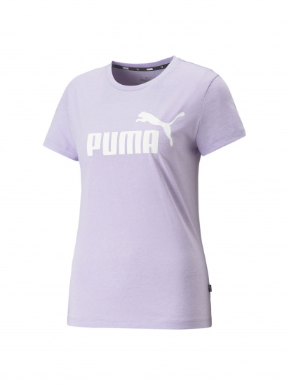 Футболка спортивна PUMA Ess Logo Heather Tee модель 586876 - фото