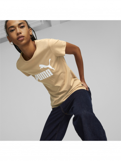 Футболка PUMA ESS Logo Tee модель 586775 — фото 3 - INTERTOP