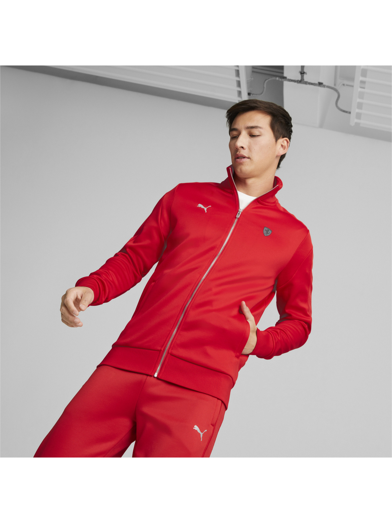 Кофта спортивная PUMA Ferrari Style Mt7 Jacket модель 538333 Фото