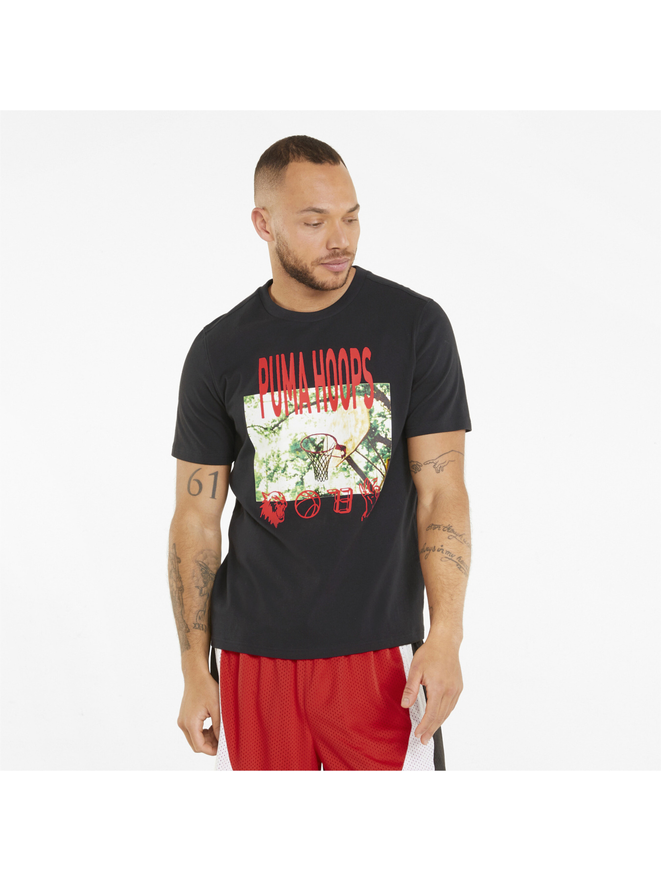 Футболка PUMA 4th Quarter Ss Tee модель 532361 Футболка PUMA 4th Quarter Ss Tee модель 532361 Фото