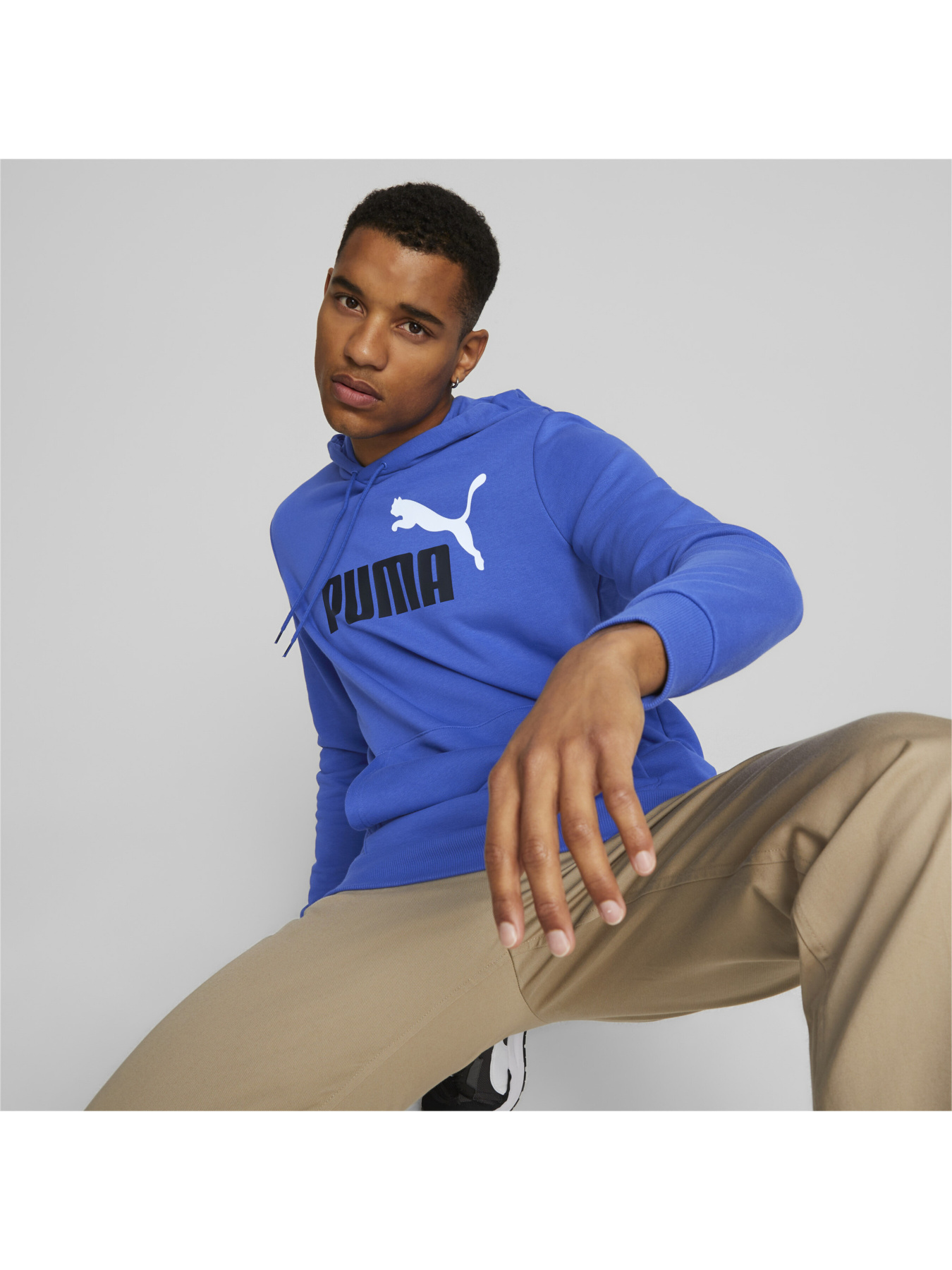 Худі PUMA Ess+ 2 Col Big Logo Hoodie модель 586765 Фото