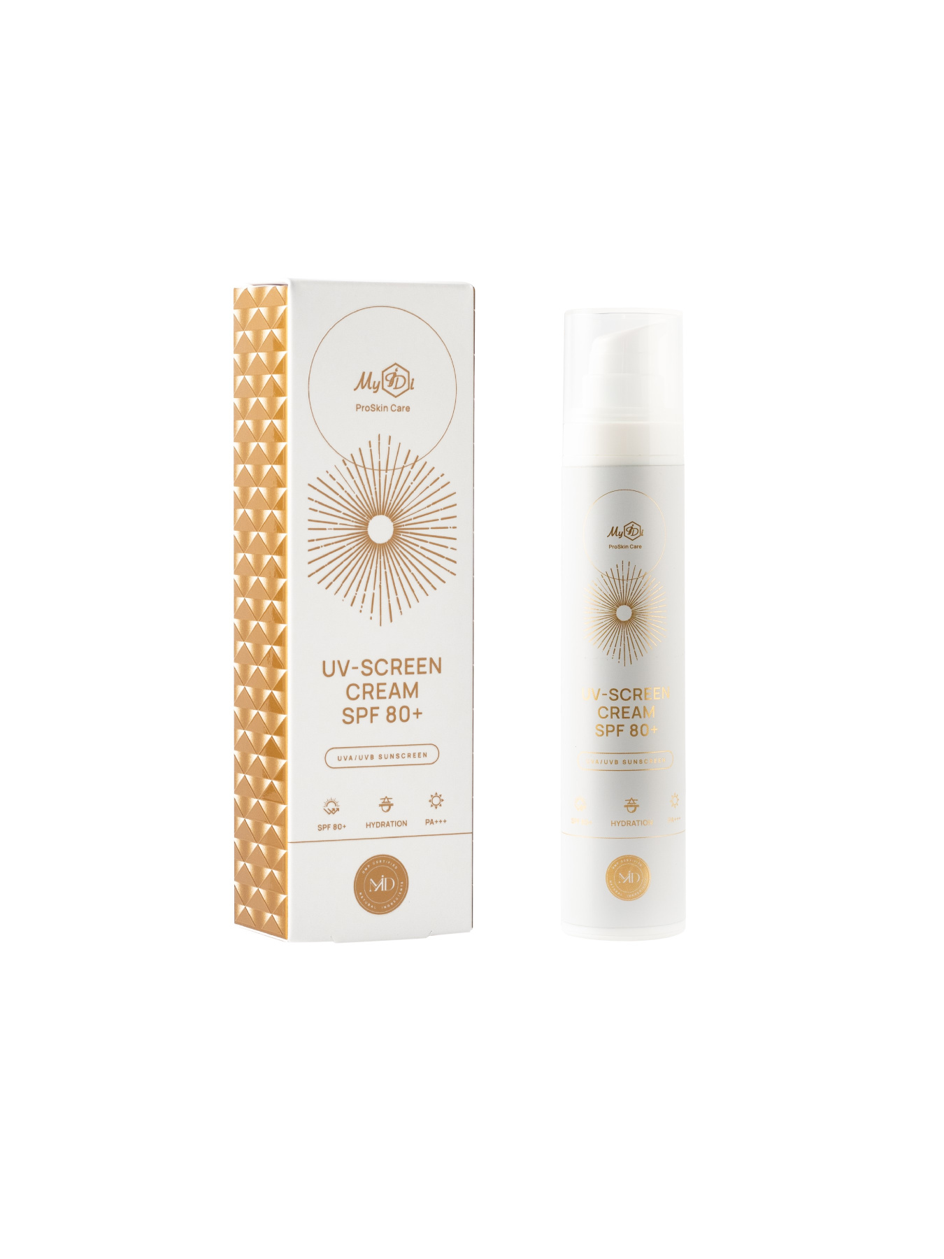 Солнцезащитный крем с SPF 80+ MyIDi модель 4820258802098 Фото