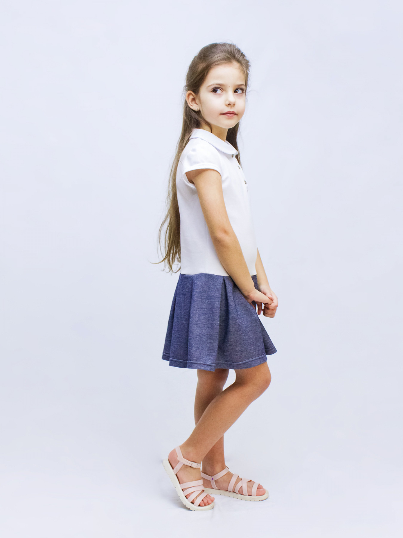 Сукня міні SMIL модель smil_120205-belyj Фото