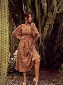 Сукня міді Gepur модель 44161 Сукня міді Gepur модель 44161 Фото