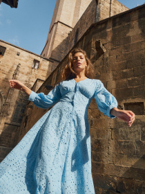 Сукня міді Gepur модель 44343 Сукня міді Gepur модель 44343 Фото