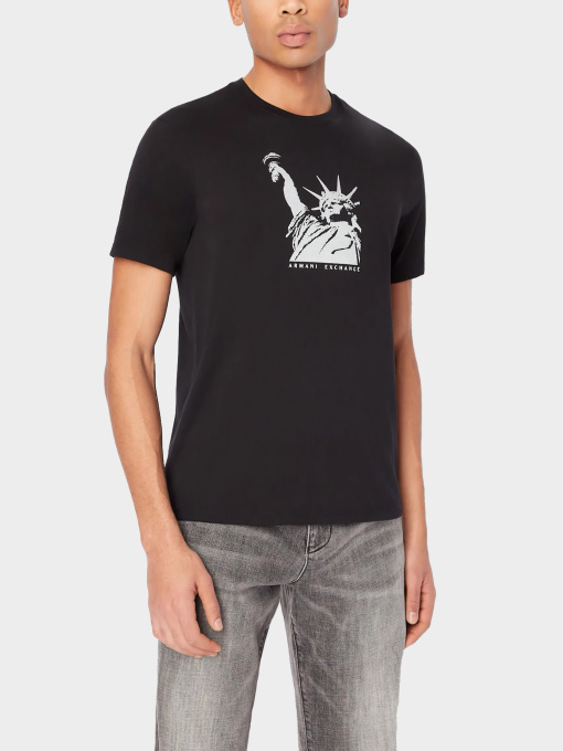 Футболкалар мен поло жейделер Armani Exchange үлгі 3RZTAC-ZJA5Z-1200 Фото