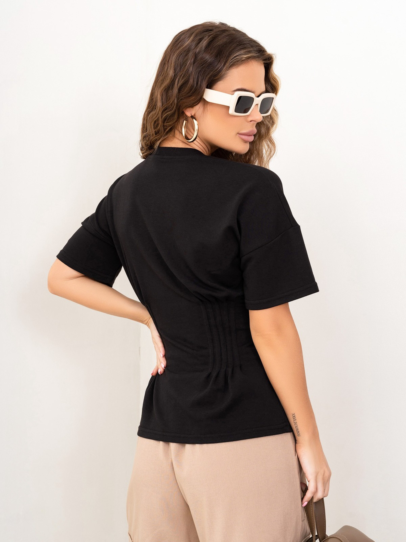 Футболка ISSA Plus модель 14010_black Фото