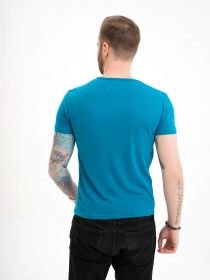 Футболка ISSA Plus модель GN4-124_turquoise Фото
