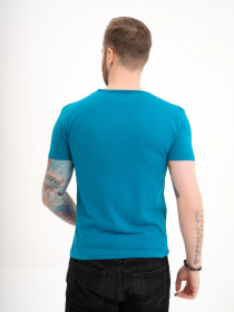 Футболка ISSA Plus модель GN4-125_turquoise Фото
