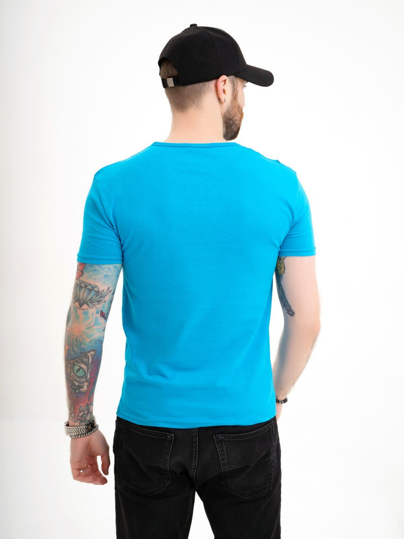 Футболка ISSA Plus модель GN4-126_lightblue Фото