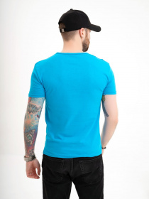 Футболка ISSA Plus модель GN4-126_lightblue Фото