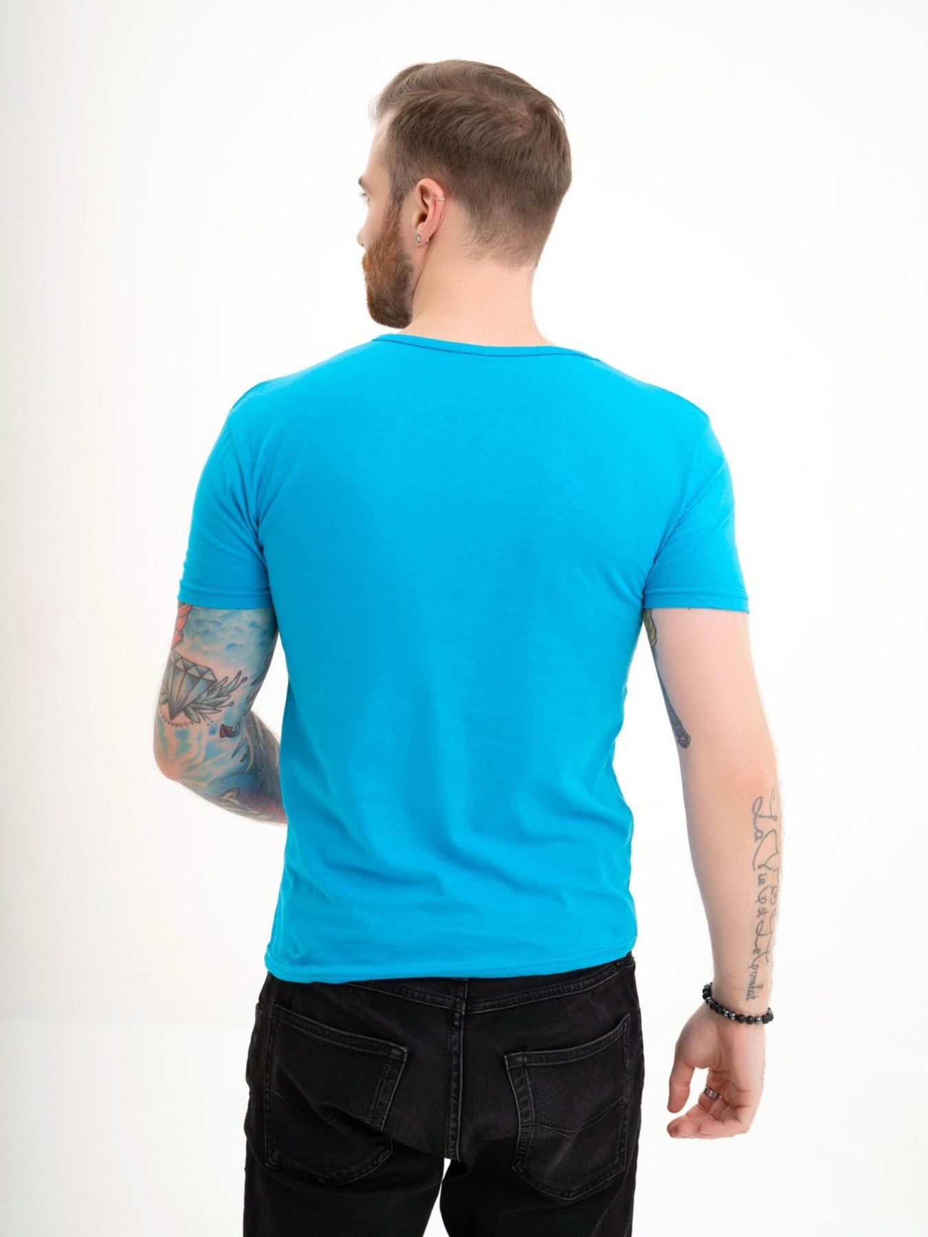 Футболка ISSA Plus модель GN4-127_lightblue Фото