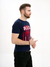 Футболка ISSA Plus модель GN4-127_darkblue Фото