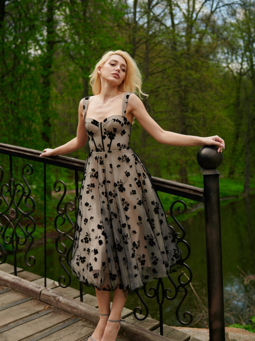 Платье миди Gepur модель 44485 Фото