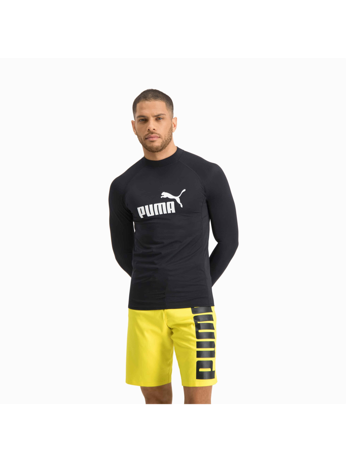Костюм для плавания PUMA Swim Men Long Sleeve Ra модель 907664 Фото