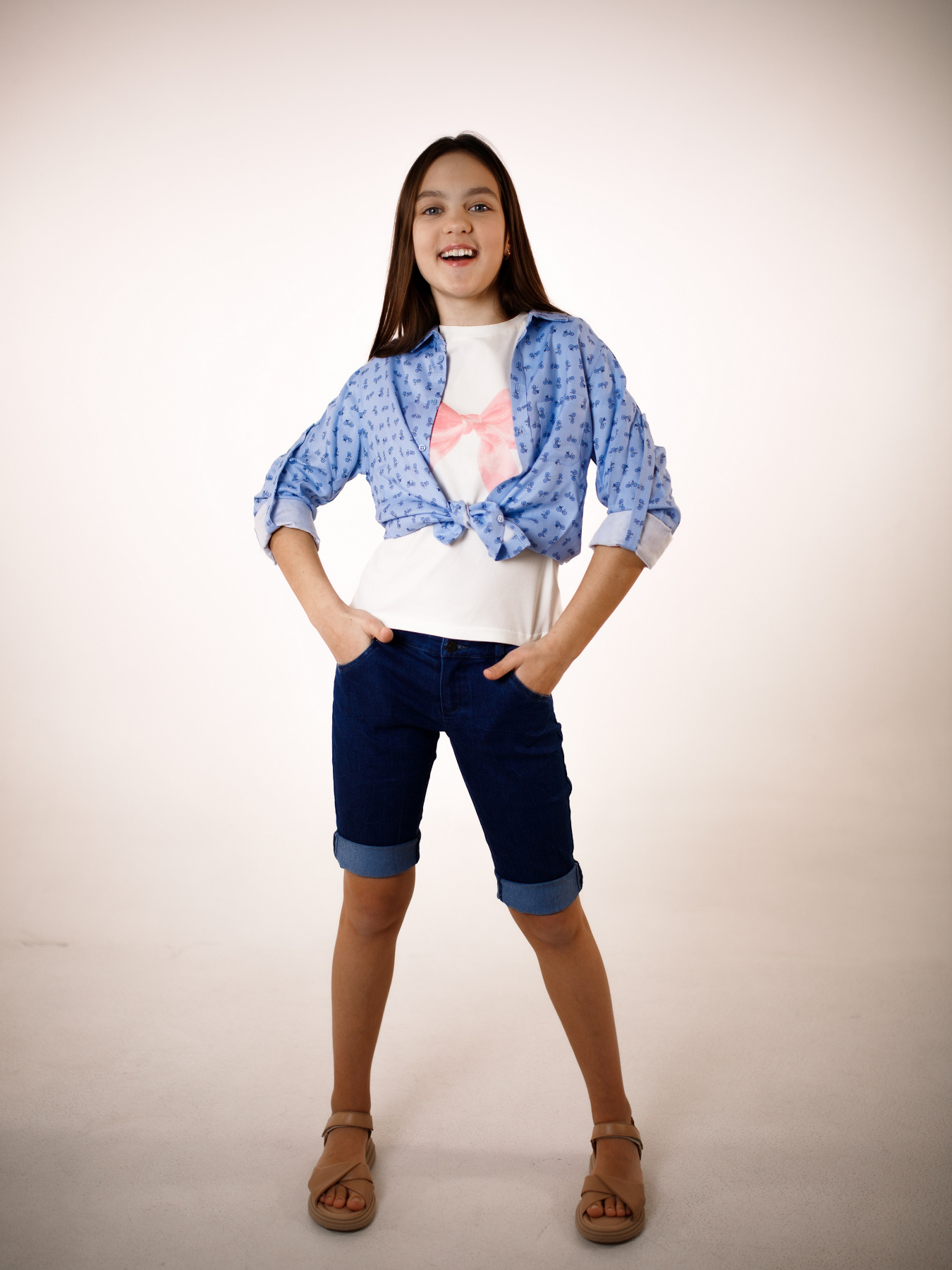 Сорочка повсякденна Miracle Kids модель 190122-1 Фото