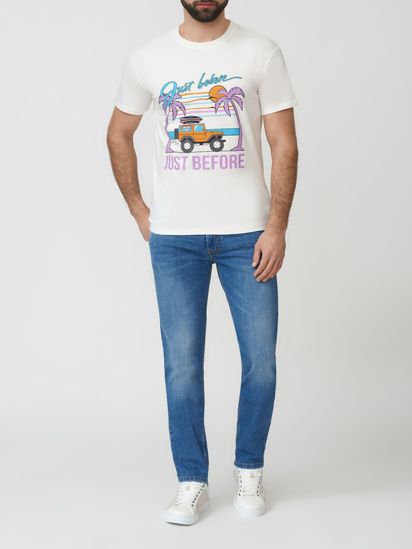 Футболка J.B4 (Just Before) модель 3MF12001 Фото
