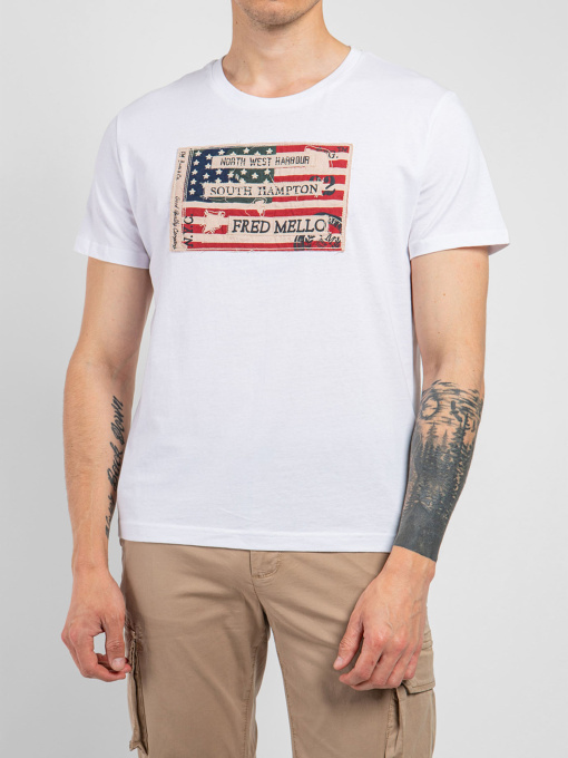 Футболка Fred Mello модель FM22S17TG_0003 Фото