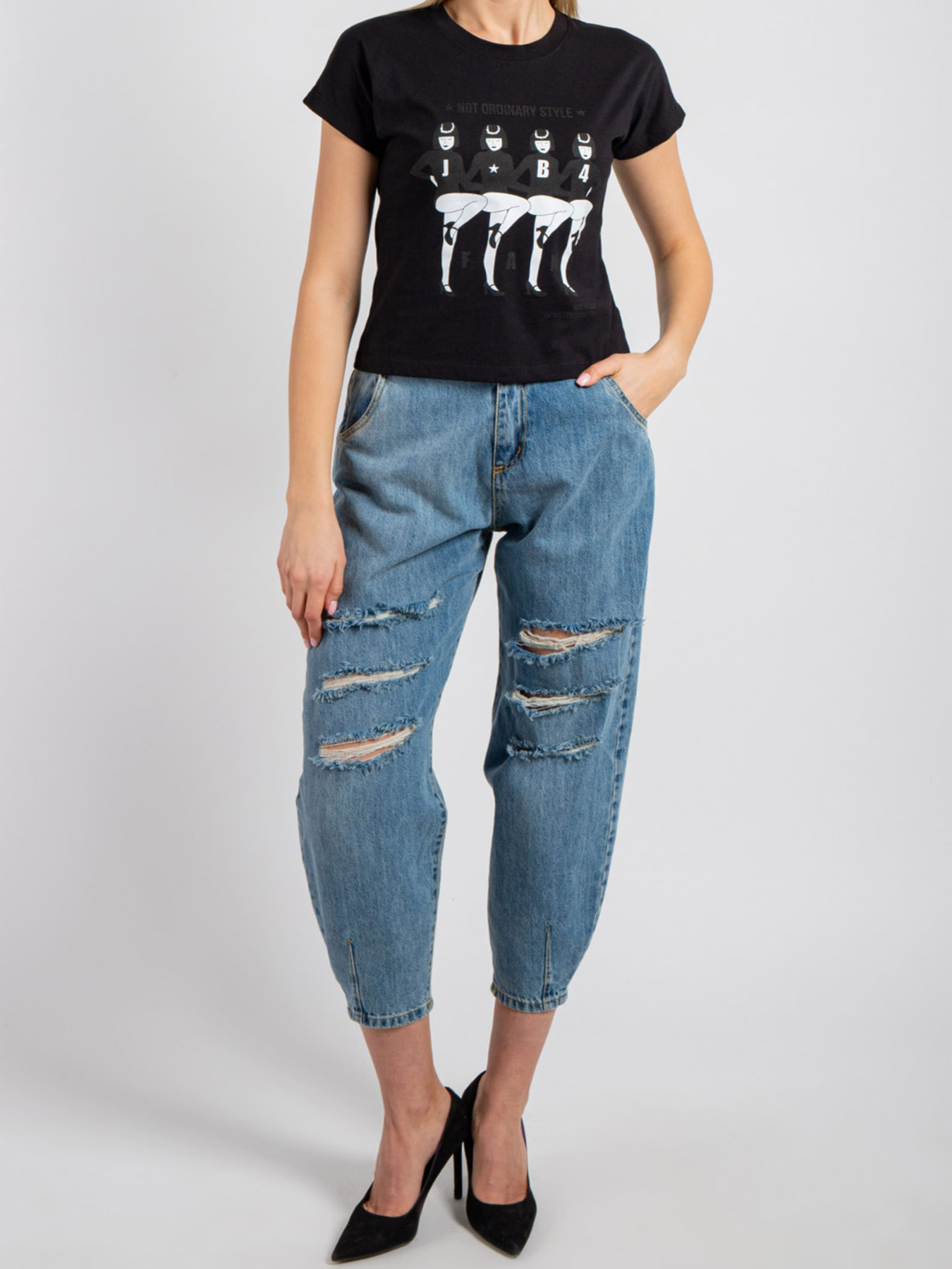 Джинси мом J.B4 (Just Before) модель 3WG37014 Фото