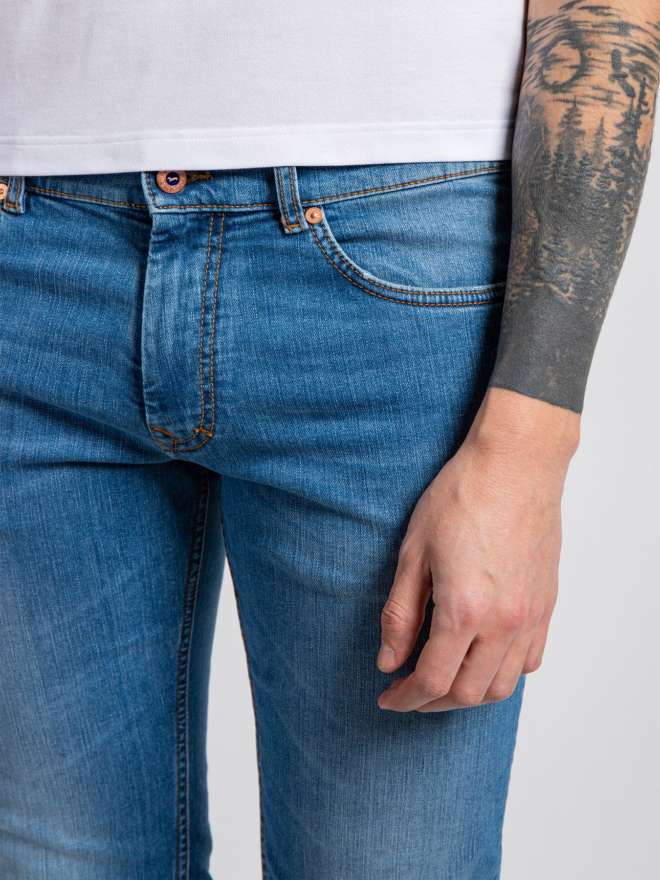 Зауженные джинсы Harmont&Blaine модель WNH001059425B25_804 Фото