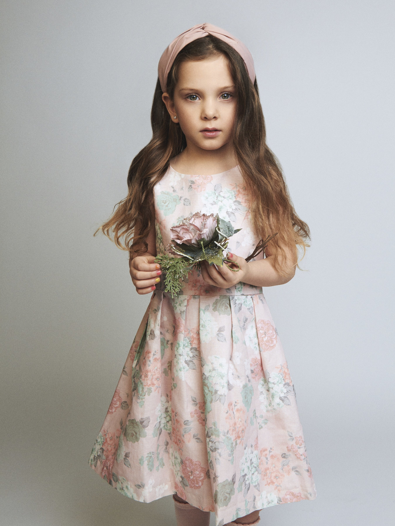 Платье миди Miracle Kids модель 010319 Фото