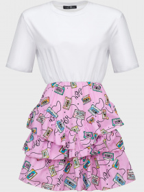 Платье-футболка J.B4 (Just Before) модель 3WD36001 Фото