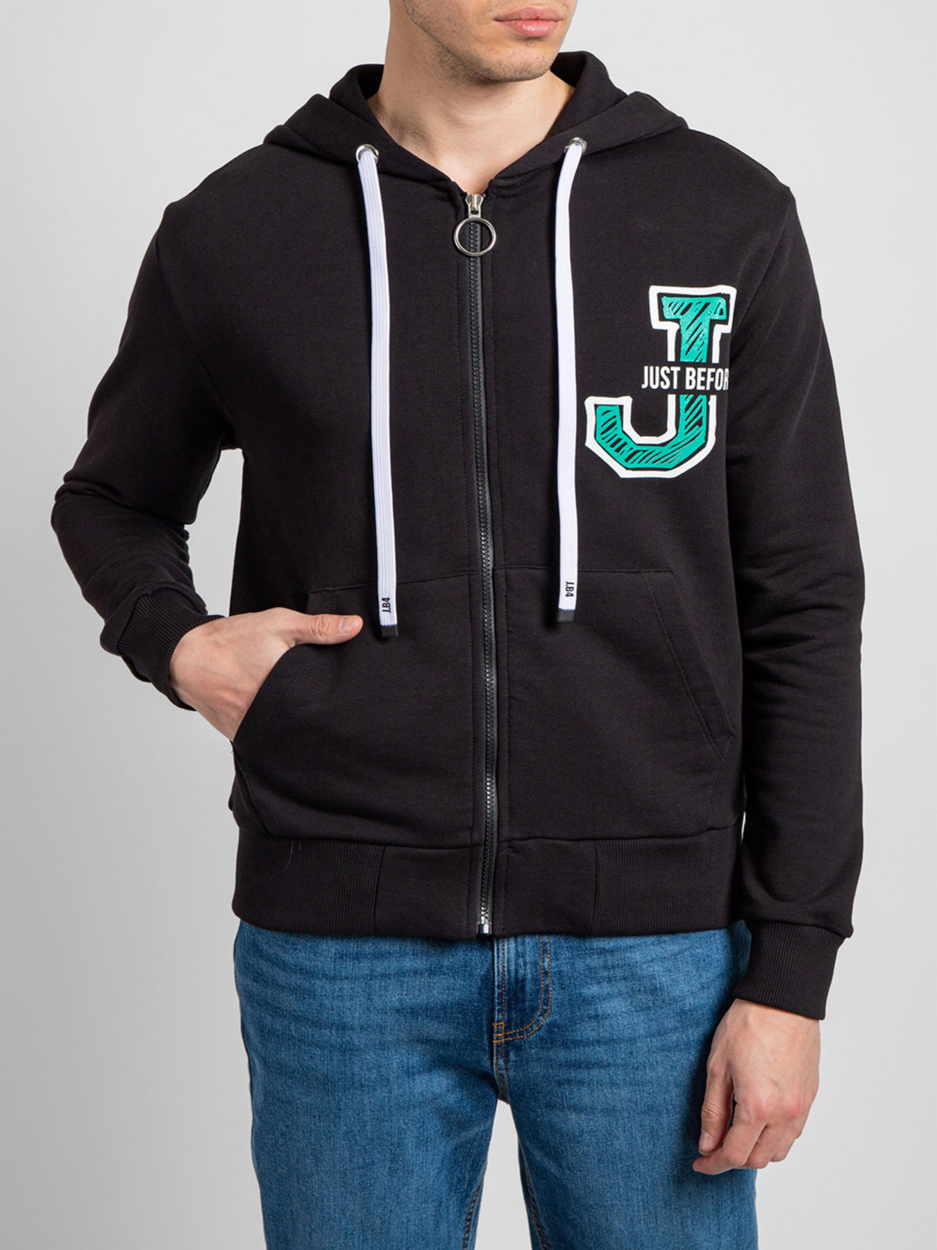 Спортивная кофта J.B4 (Just Before) модель 3MF201002 Спортивная кофта J.B4 (Just Before) модель 3MF201002 Фото