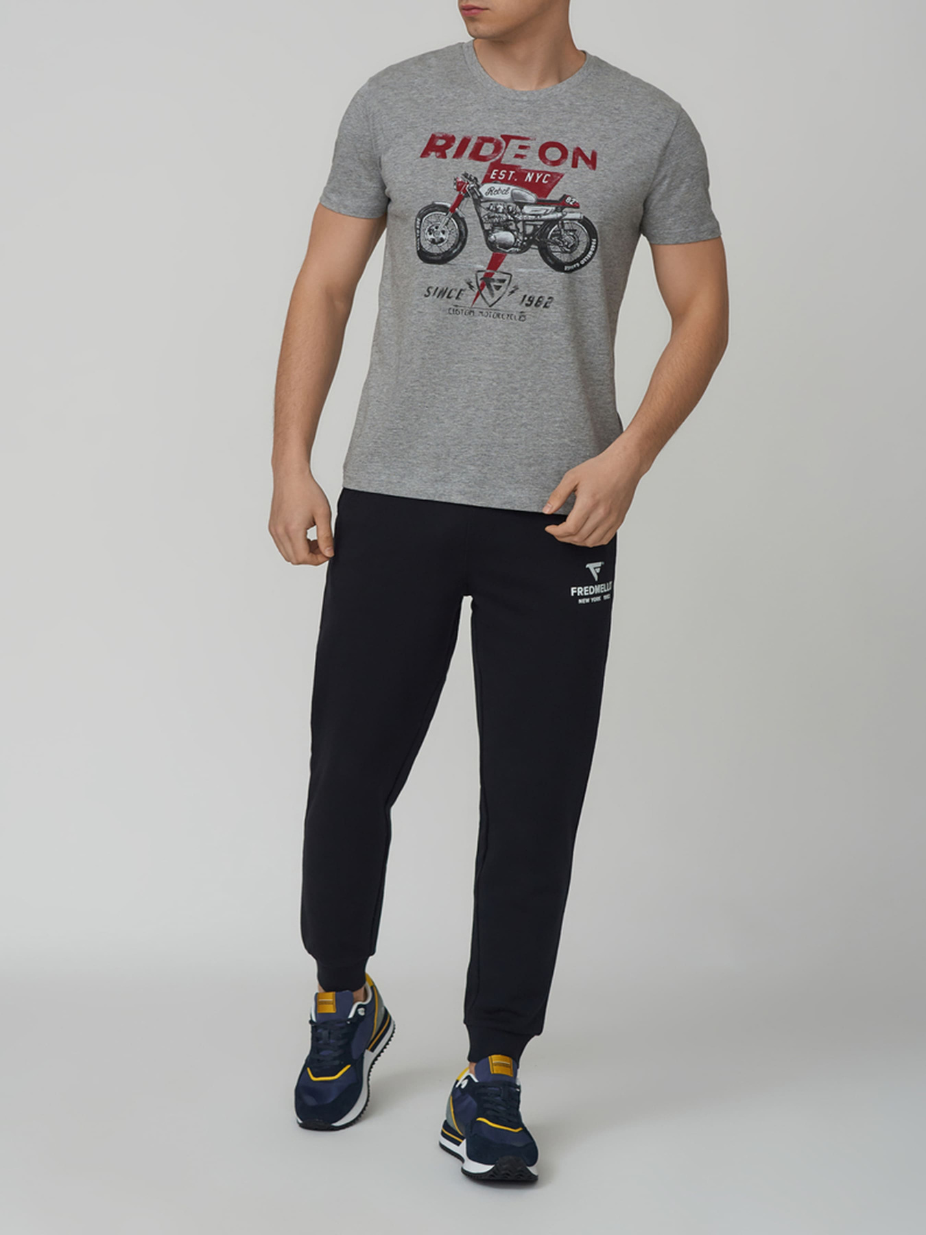 Штаны спортивные Fred Mello модель FM22S01PF_0103 Фото