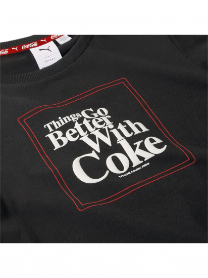 Футболка PUMA x Coca Cola Tee модель 536186 — фото 3 - INTERTOP